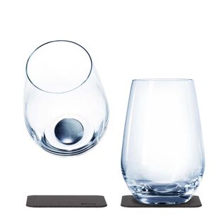 Magnetic Crystal Longdrink Glass, Set of 2