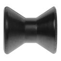 3" Trailer Bow Roller, Black Rubber image number 2