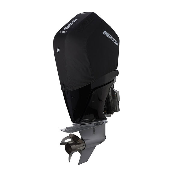 Mercury 8M0228526 5.7L V10 400hp Outboard Vented Splash Cover, Black image number 0