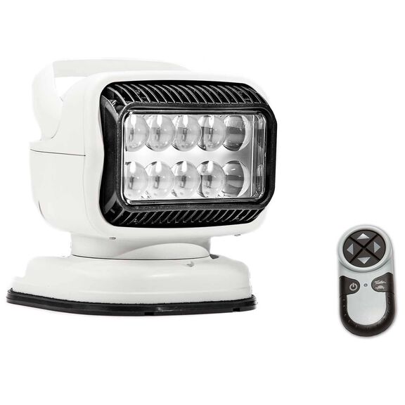 Radioray&reg; GT Series LED Searchlight, Portable Magnetic Mount Shoe with Wireless Handheld Remote image number 0