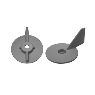 Skeg Aluminum Anode for Mercury, MerCruiser, 4" x 2.7"