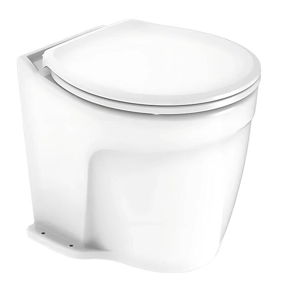 SEAFLO MARINE 24V Deluxe Flush Fresh Water Electric Marine Toilet image number 0