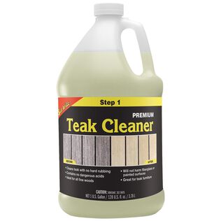 STAR BRITE Premium Outdoor Teak Cleaner, 1 Gallon