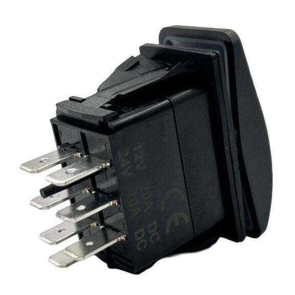 Contura Switch, Two LEDs, On/Off/On, DPDT image number 1
