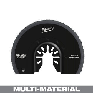 OPEN-LOK 3-1/2" TITANIUM ENHANCED Bi-Metal Multi-Material Segmented Multi-Tool Blade