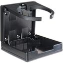 SEAFLO Fold-Up Adjustable Drink Holder, Black image number 0