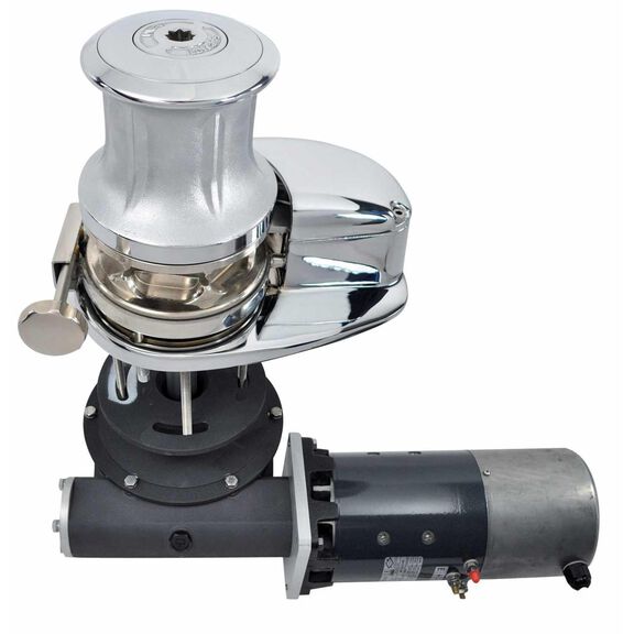 Lofrans Project 4000 Capstan Vertical Electric Windlass with Drum, 14mm DIN, 24V DC, 4000W image number 0