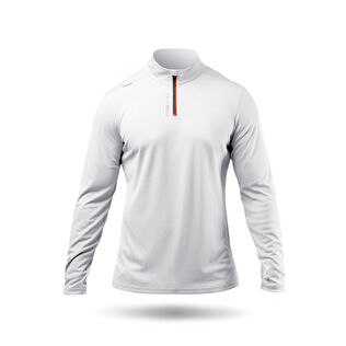 Men's UV Active High Zip Collar Top