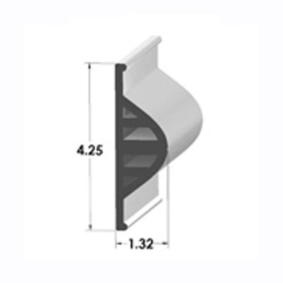 Dock Pro Premium Side Guard, 10' Coil, Black image number 1