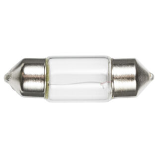 Festoon Base, 12V, 10W, 0.83A, 8CP, T10X31