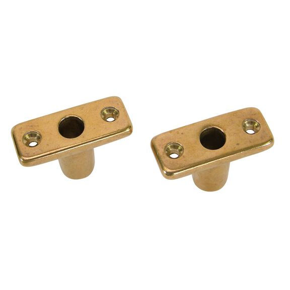 Bronze Top Mount Oarlock Socket image number 0