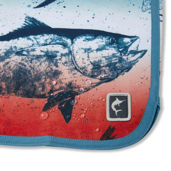 Men's High Spot Gyotaku Fade Board Shorts image number 5