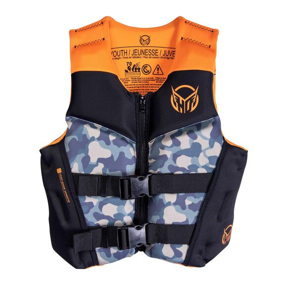 Boys Youth Pursuit HRM Neo Life Vest image number 0