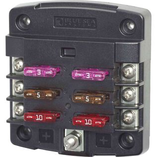 ST Blade Fuse Block, 6 Circuits