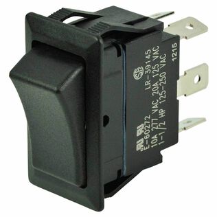 Rocker Switch, On/Off/On, DPDT