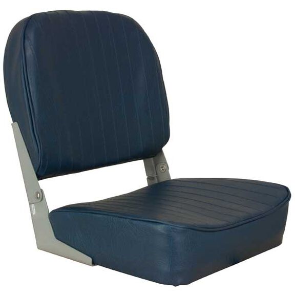 Low Back Folding Coach Seat, Blue image number 0