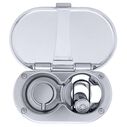 Aidack Transom Shower Hot/Cold Mixer, Chrome Cup & Lid, Hammer-Head Black Sprayer, 6' Stainless Steel Hose, Chrome Aidack Handle image number 5