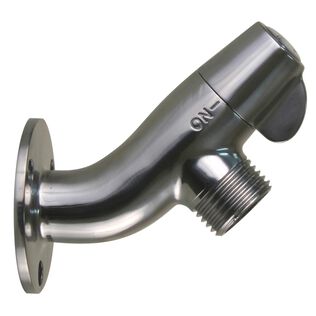 Angled Washdown Spigot, Stainless Steel