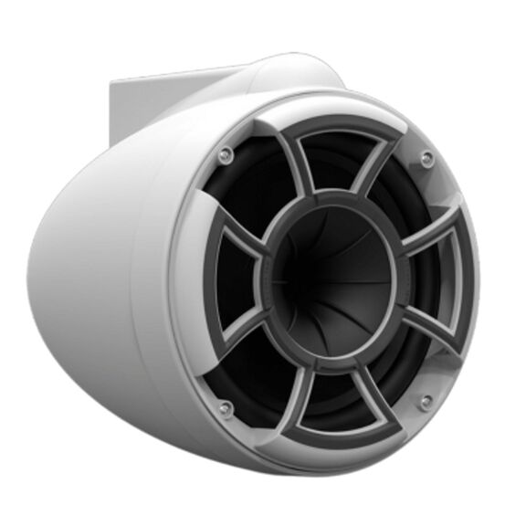 Wet Sounds REV 8 White Special Edition Revolution Series 8" Matte White Tower Speakers with Swivel Surface Mounts (SXM) (Pair) image number 3