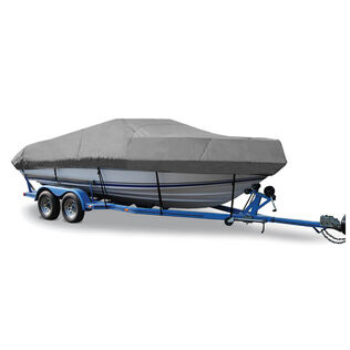 V-Hull Cuddy Cabin Cover, I/O, Gray, Hot Shot, 23'5"-24'4", 102" Beam