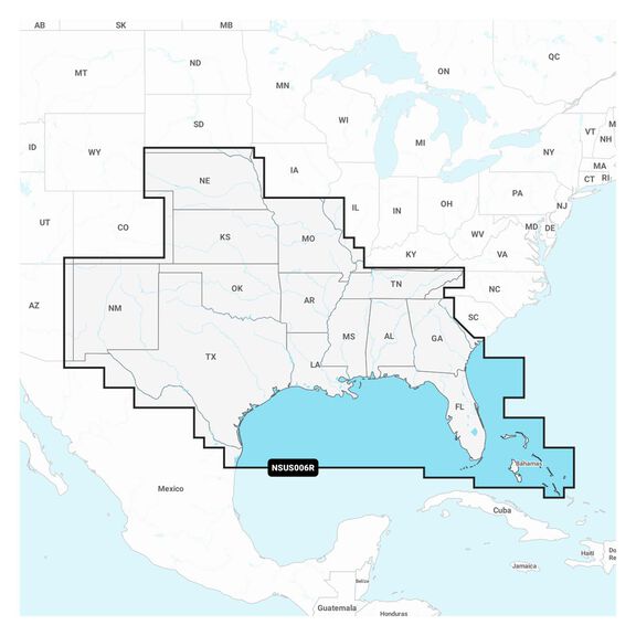 Navionics+ US006R U.S. South Electronic Chart image number 0