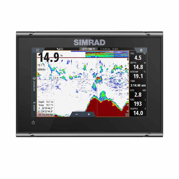 GO7 XSR Fishfinder/Chartplotter Combo with Active Imaging&trade; 3-in-1 Transducer and C-MAP DISCOVER Charts image number 0