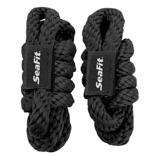3/8" x 5' Fender Lines, Solid Braid MFP,  Black, Pair