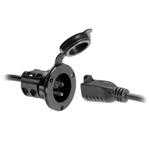 AC Power Port-Black / MKR-21 image number 0