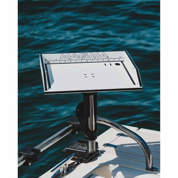 Angler 16" x 14"  Bait/Fillet Table with Levelock Rodholder Mount image number 7