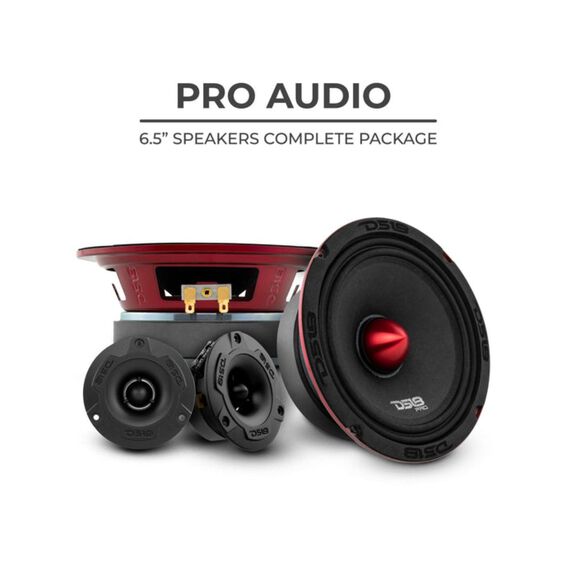 2 X PRO-X6.4B + Pair Of PRO-TWX1/BK Speaker Package image number 0