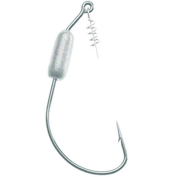 Ultra Point, Power Lock Plus, Weighted Hook With Spring Gripper, Size 4/0, 3-Pack image number 0