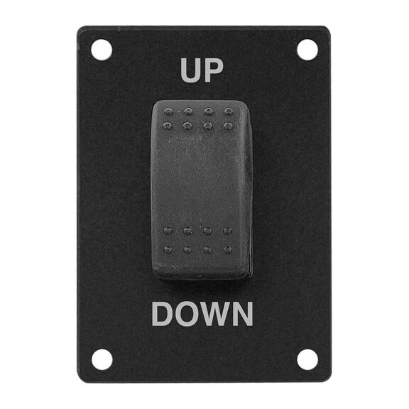 Rocker Switch Panel - Up/Down Quick Click, 12V DC image number 0