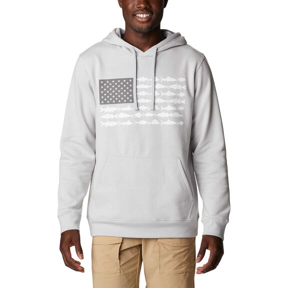 Men's PFG&trade; Fish Flag II Hoodie image number 0