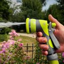 Flexzilla Garden Hose Nozzle, Heavy Duty 7-Pattern Adjustable Pistol Grip image number 1