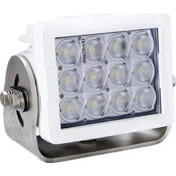 Imtra Offshore 12-LED Marine Deck Light - 11-65VDC, 84W, 60&deg;, White Finish, IP68/69K image number 0