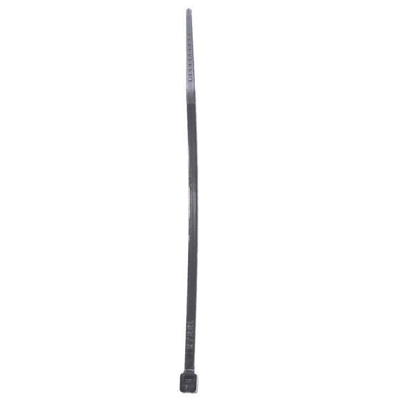 Nylon Cable Ties, Black, 100-Pack image number 0