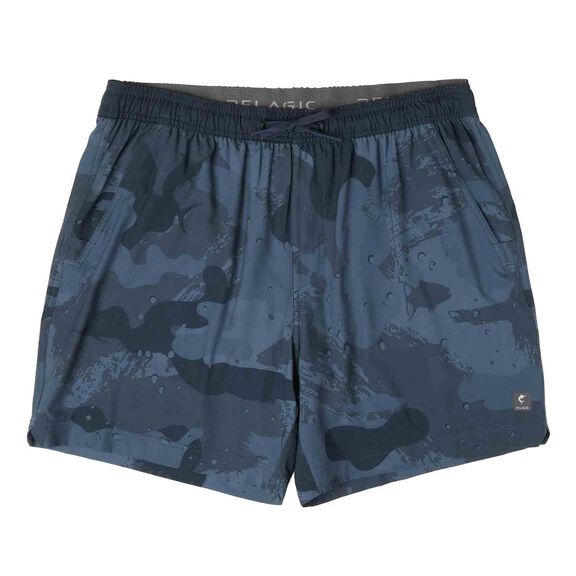 Men's Lei Day Brush Camo Swim Trunks image number 5