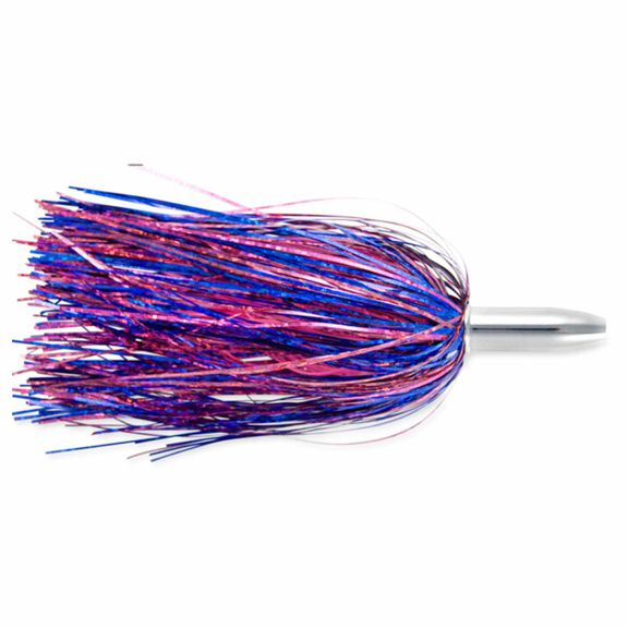 Billy Baits, Mini Turbo Slammer Lure, Blue Fuchsia/Pink, Concave Head, 5 1/2" image number 0