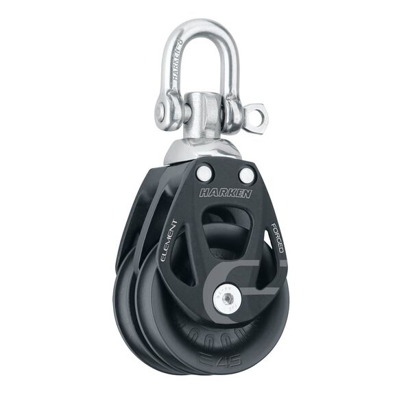 45 mm Element Double Block with Swivel/Locking Shackle image number 0