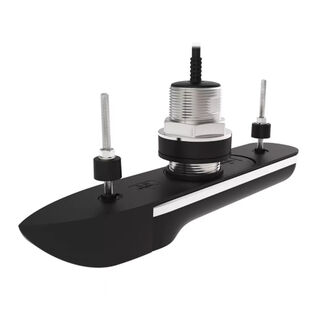 RVM-400 RealVision MAX 3D Stainless Steel Thru-Hull Transducer, 0&deg; Deadrise, 8M Cable