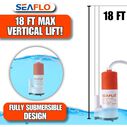 SEAFLO 12V 4 GPM Stainless Steel Submersible Pump image number 4