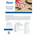 18" Battery Cable Assembly, #2 3/8, Red image number 2