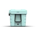 Wet Sounds SHIVR-55-SFM 58 Quart Ice Chest in Seafoam with Built in Powered Bluetooth Soundbar image number 1