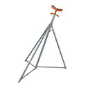 64" to 79" V-Top Galvanized Sailboat Stand image number 0