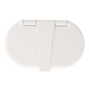 Trinidad Transom Shower Cold Only, Warm White Cup & Lid, Small Warm White Sprayer, 6' Stainless Steel Hose, Chrome Trinidad Handle image number 8