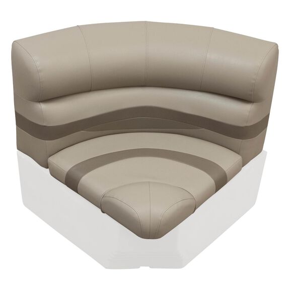 Premier Series Pontoon 28" Radius Corner Cushion Set image number 1