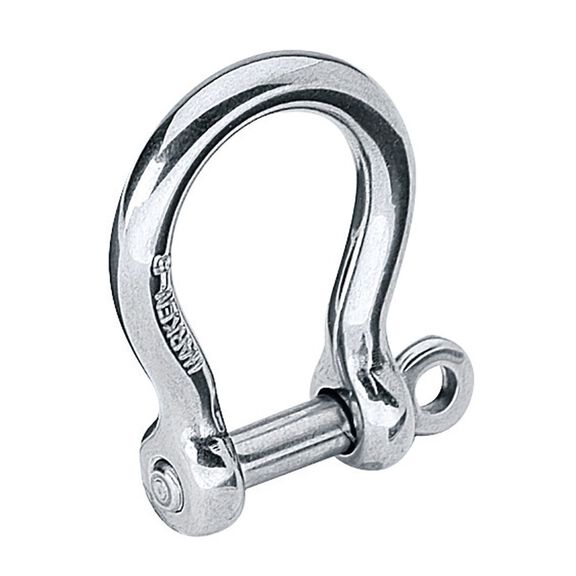 5mm Stainless Steel Bow Shackle with 3/16" Pin image number 0