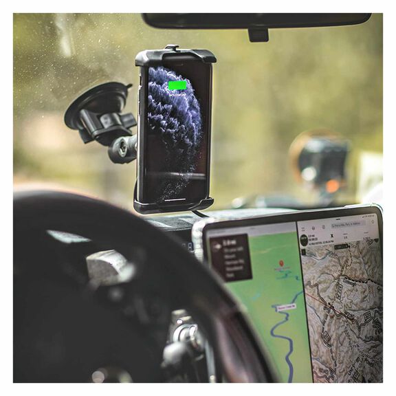 Quick-Grip&trade; Waterproof Wireless Charging Suction Cup Mount image number 5