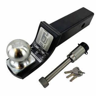 Trailer Towing Security Kit, 2" Shank, 2" Drop, 2" Ball 7500LB HD