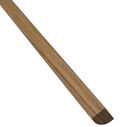 Large Quarter Round Teak Molding image number 1